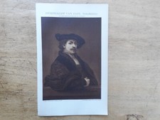 Rig lithographie rembrandt gebraucht kaufen  Langquaid