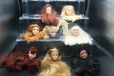 Lot barbie heads for sale  Horseheads