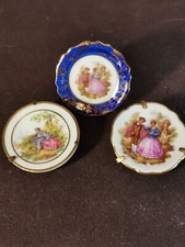 3pc limoges miniature for sale  UK