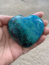 Chrysocolla heart crystal for sale  New Rochelle