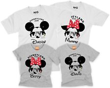 Camiseta personalizada família Disneylândia férias Mickey Minnie personalizada adulto infantil comprar usado Camiseta personalizada família Disneylândia férias Mickey Minnie personalizada adulto infantil comprar usado  Enviando para Brazil