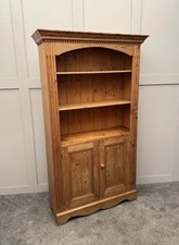 Vintage pine bookcase for sale  CLEETHORPES