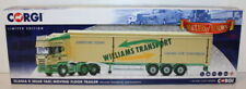 Reboque de piso móvel Corgi escala 1/50 CC13746 - Scania R - Williams Transport comprar usado  Enviando para Brazil