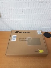 Nicesolar 20w 12v for sale  LONDON