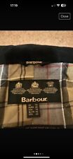 Barbour jacket black for sale  BOGNOR REGIS