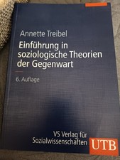 Annette treibel einführung gebraucht kaufen  Berlin