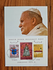 Lichtenstein visita papa usato Lichtenstein visita papa usato  Spedire a Italy