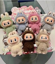 Używany, AUTENTYCZNY POP MART LABUBUBU Potwory Ekscytująca Macaron Wisiorek Pluszowa zapieczętowana torba na sprzedaż  Wysyłka do Poland