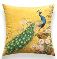 Housse coussin paon d'occasion  Cergy-