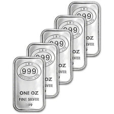 Five silver bar for sale  Dallas