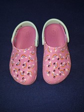 Crocs lilac rainbows for sale  BRISTOL
