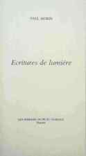 Ecritures lumière paul d'occasion  Hennebont