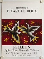 Affiche tapisseries hommage d'occasion Affiche tapisseries hommage d'occasion  La Courtine