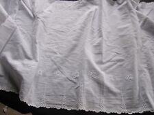 Antique embroidered percale d'occasion  Expédié en Belgium
