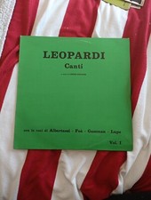 Leopardi canti cura usato  Giulianova