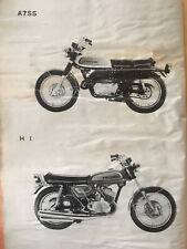 Manual de serviço de motocicleta kawasaki 1970 comprar usado  Enviando para Brazil