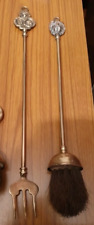 Antique brass toasting for sale  LEICESTER