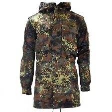 Usado, Jaqueta de campo exército alemão original parka edição militar com capuz combate Flecktarn comprar usado  Enviando para Brazil