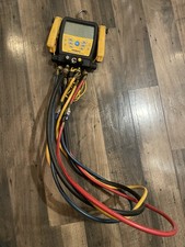 Usado, 💥Coletor de refrigerante Fieldpiece SM480V 4 portas SMAN com medidor de mícron e mangueiras💥 comprar usado  Enviando para Brazil