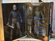 C.J. Boneco Graham assinado Jason Voorhees Neca sexta-feira 13 comprar usado  Enviando para Brazil