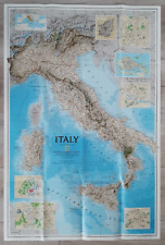 National Geographic Map of Historic Italy. (Feb, 1995). na sprzedaż  PL