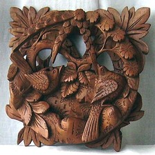 Vintage carved wood for sale  EASTBOURNE
