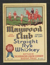 Maywood club straight for sale  Newark