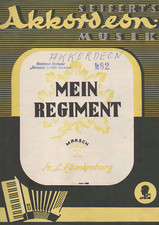 Akkordeon noten regiment gebraucht kaufen  Regen