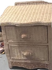 Vintage wicker bedroom for sale  Mount Vernon