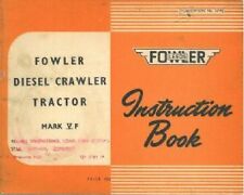 Fowler diesel crawler for sale  CALLINGTON