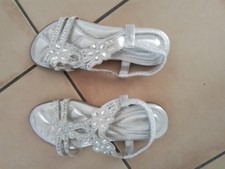Sandalen silber gebraucht kaufen  Dietfurt a.d.Altmühl