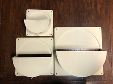 Conjunto Tupperware Vintage Marfim/3 Organizadores de Racks de Tampa Grande, Médio e Pequeno, usado comprar usado  Enviando para Brazil