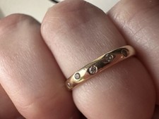 Diamant ring 585 gebraucht kaufen  Stemwede