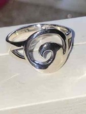 Sterling silver swirling for sale  GRIMSBY