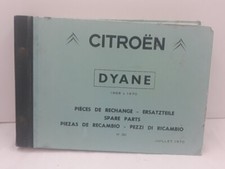 Citroen dyane catalogue d'occasion  Jonquières