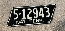 1947 tennessee state for sale  Kodak