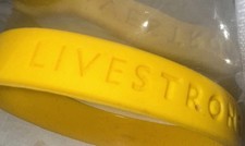 Livestrong vintage bracelet for sale  Byron