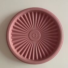 Usado, Antiga tampa de substituição redonda Tupperware Servalier selo instantâneo 812 rosa empoeirado comprar usado  Enviando para Brazil