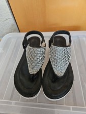 Diamante flipflop sandals for sale  ROCHDALE