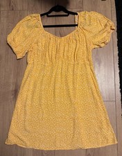 Yellow mini dress for sale  PINNER