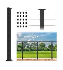 Cable railing post for sale  Katy