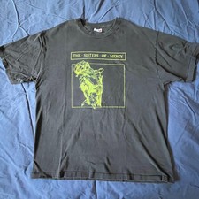Usado, Camisa SISTERS OF MERCY Under the Gun GG anos 90 vintage original eletrônica industrial gótica comprar usado  Enviando para Brazil