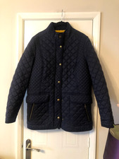 Joules navy quilted for sale  YORK