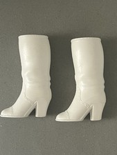 Bottes blanches poupée d'occasion  France