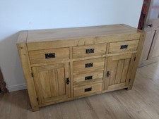 Solid oak sideboard for sale  LLANELLI