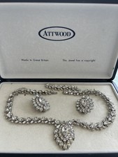 Necklace earrings set for sale  LEEDS