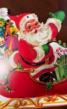 Vintage christmas santa for sale  Cobden