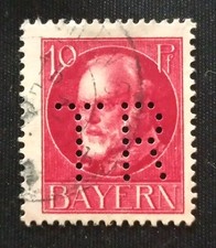 Bayern dienstmarke minr gebraucht kaufen  Vaihingen an der Enz