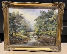 Oil painting canvas for sale  LEIGHTON BUZZARD