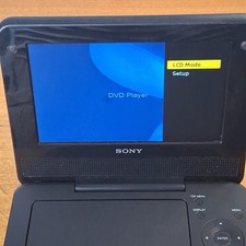 Leitor de DVD/CD portátil Sony DVP-FX750 com tela 7" testado funciona sem cabo de alimentação comprar usado  Enviando para Brazil